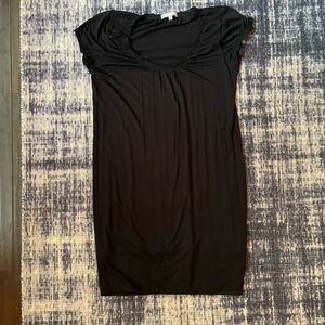 Vince Black Cotton Dress